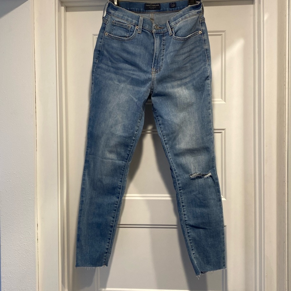 Lucky Brand Bridgette High Rise Skinny jeans Rare find